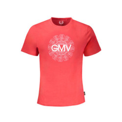 T-SHIRT À MANCHES COURTES ROUGE POUR HOMME GIAN MARCO VENTURI