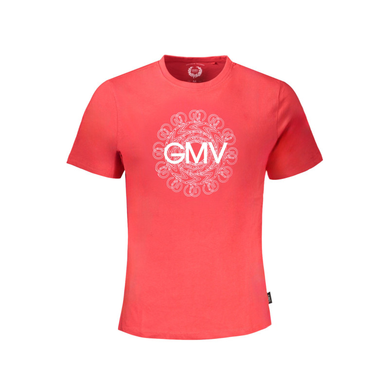 T-SHIRT À MANCHES COURTES ROUGE POUR HOMME GIAN MARCO VENTURI