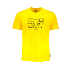T-SHIRT MANCHES COURTES HOMME GIAN MARCO VENTURI JAUNE