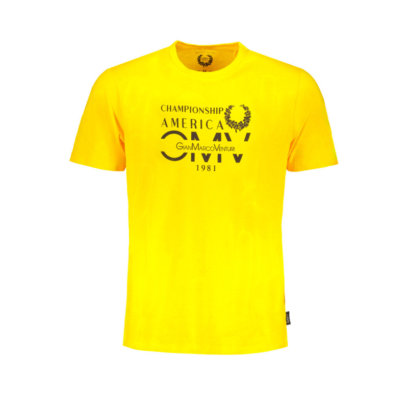 T-SHIRT MANCHES COURTES HOMME GIAN MARCO VENTURI JAUNE