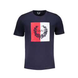 T-SHIRT MANCHES COURTES HOMME GIAN MARCO VENTURI BLEU