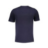 GIAN MARCO VENTURI MEN'S SHORT SLEEVED T-SHIRT BLUE