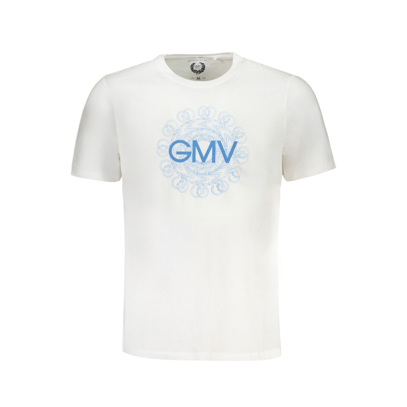 GIAN MARCO VENTURI MEN'S SHORT SLEEVED T-SHIRT WHITE