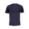 GIAN MARCO VENTURI MEN'S SHORT SLEEVED T-SHIRT BLUE