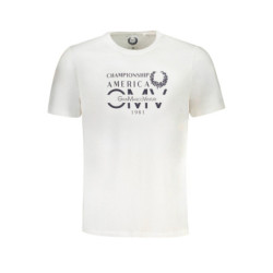T-SHIRT MANCHES COURTES HOMME GIAN MARCO VENTURI BLANC