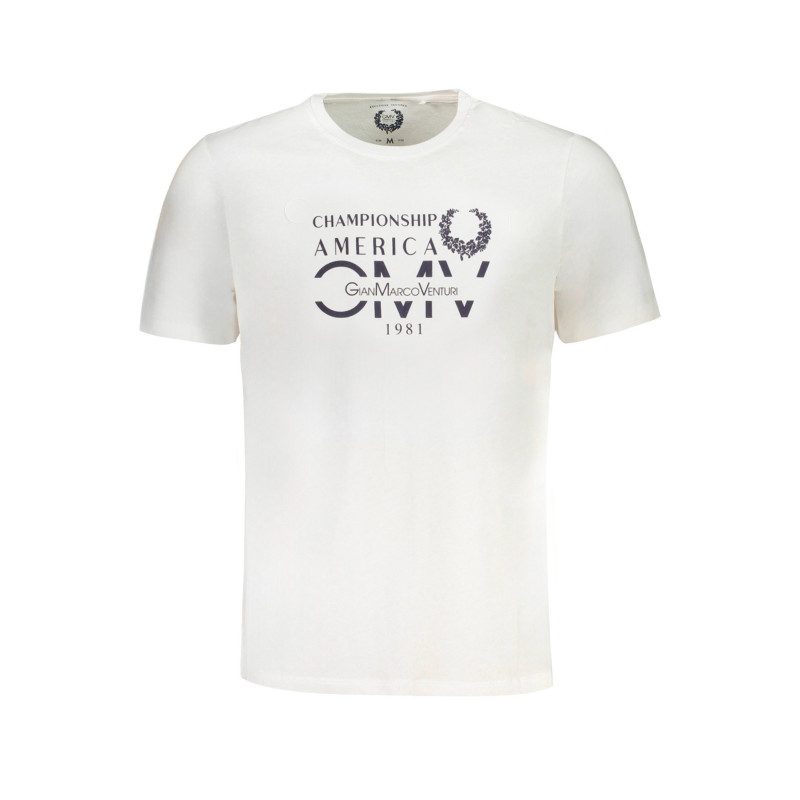 T-SHIRT MANCHES COURTES HOMME GIAN MARCO VENTURI BLANC