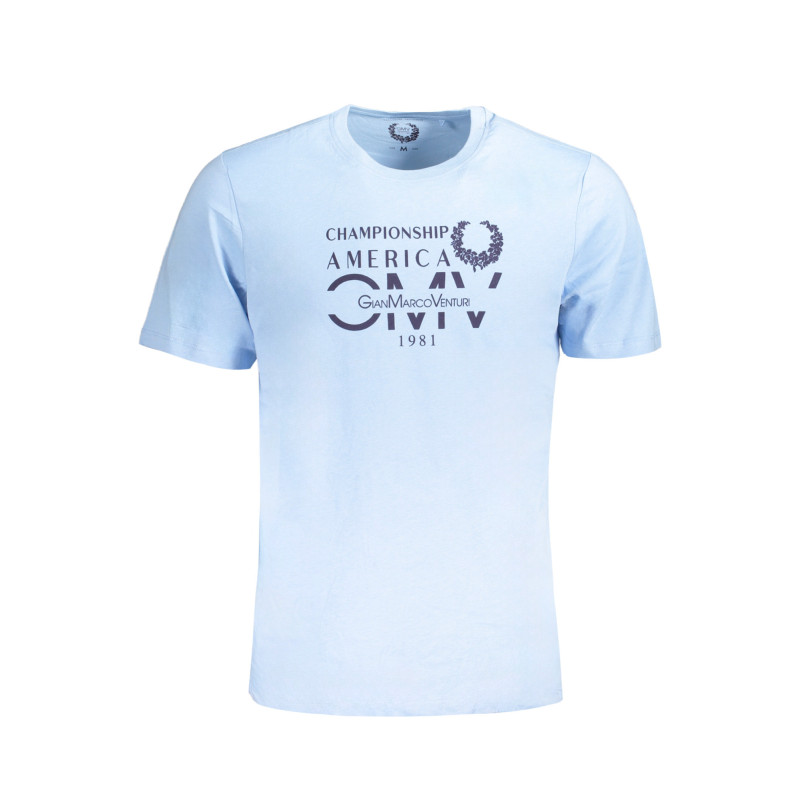 T-SHIRT MANCHES COURTES HOMME GIAN MARCO VENTURI BLEU