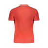 GIAN MARCO VENTURI MEN'S RED SHORT SLEEVED POLO SHIRT