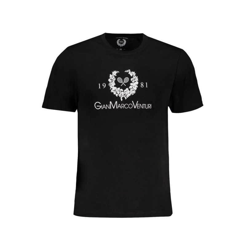 T-SHIRT À MANCHES COURTES HOMME GIAN MARCO VENTURI NOIR