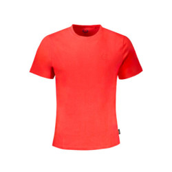 GIAN MARCO VENTURI MEN'S RED SHORT SLEEVE T-SHIRT