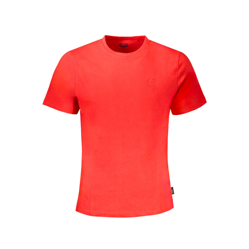 GIAN MARCO VENTURI MEN'S RED SHORT SLEEVE T-SHIRT