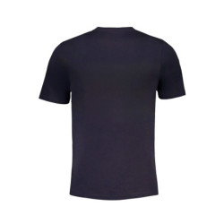 GIAN MARCO VENTURI MEN'S SHORT SLEEVED T-SHIRT BLUE