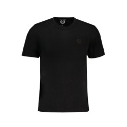 GIAN MARCO VENTURI MEN'S SHORT SLEEVED T-SHIRT BLACK