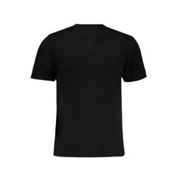 GIAN MARCO VENTURI MEN'S SHORT SLEEVED T-SHIRT BLACK