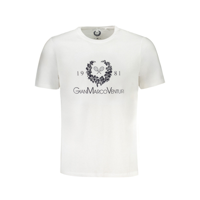 T-SHIRT MANCHES COURTES HOMME GIAN MARCO VENTURI BLANC
