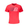 GIAN MARCO VENTURI MEN'S RED SHORT SLEEVE T-SHIRT