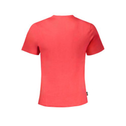 GIAN MARCO VENTURI MEN'S RED SHORT SLEEVE T-SHIRT