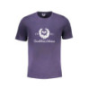 GIAN MARCO VENTURI MEN'S SHORT SLEEVED T-SHIRT BLUE