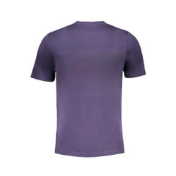 GIAN MARCO VENTURI MEN'S SHORT SLEEVED T-SHIRT BLUE