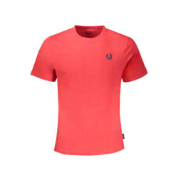 T-SHIRT À MANCHES COURTES ROUGE POUR HOMME GIAN MARCO VENTURI