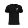 GIAN MARCO VENTURI MEN'S SHORT SLEEVED T-SHIRT BLACK