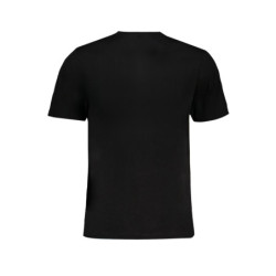 GIAN MARCO VENTURI MEN'S SHORT SLEEVED T-SHIRT BLACK