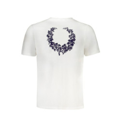 GIAN MARCO VENTURI MEN'S SHORT SLEEVED T-SHIRT WHITE