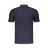 GIAN MARCO VENTURI MEN'S SHORT SLEEVED POLO SHIRT BLUE