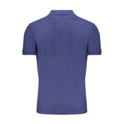 POLO MANCHES COURTES HOMME GIAN MARCO VENTURI BLEU