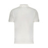 GIAN MARCO VENTURI MEN'S WHITE SHORT SLEEVED POLO SHIRT