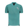 GIAN MARCO VENTURI GREEN MEN'S SHORT SLEEVED POLO SHIRT
