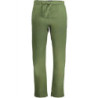 GIAN MARCO VENTURI MEN'S GREEN PANTS