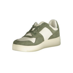 TOMMY HILFIGER GREEN MEN'S SPORTS SHOES
