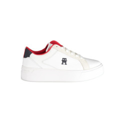 CHAUSSURES DE SPORT POUR FEMMES TOMMY HILFIGER BLANCHES