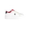CHAUSSURES DE SPORT POUR FEMMES TOMMY HILFIGER BLANCHES
