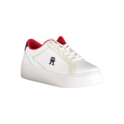TOMMY HILFIGER WHITE WOMEN'S SPORTS SHOES