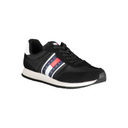 TOMMY HILFIGER BLACK MEN'S SPORTS SHOES