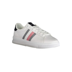 TOMMY HILFIGER MEN'S WHITE SPORTS SHOES