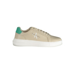 CHAUSSURES DE SPORT POUR HOMMES CALVIN KLEIN BEIGE