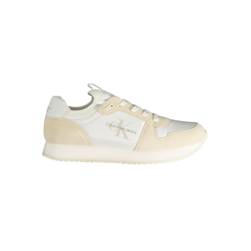CHAUSSURES DE SPORT POUR HOMMES CALVIN KLEIN BLANCHES