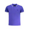 CAVALLI POLO MANCHES COURTES HOMME CLASS BLEU