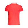 CAVALLI POLO MANCHES COURTES HOMME CLASS ROUGE