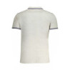 CAVALLI CLASS MEN'S GRAY SHORT SLEEVED POLO SHIRT