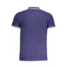CAVALLI CLASS MEN'S SHORT SLEEVED POLO SHIRT BLUE