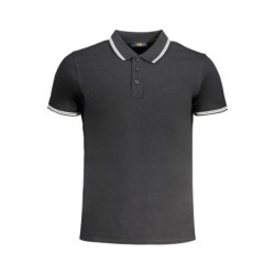 CAVALLI POLO MANCHES COURTES HOMME CLASS NOIR