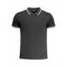 CAVALLI POLO MANCHES COURTES HOMME CLASS NOIR