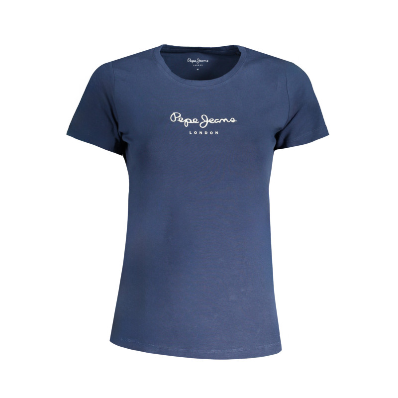 PEPE JEANS T-SHIRT À MANCHES COURTES FEMME BLEU