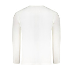 T-shirt blanc à manches longues Pepe Jeans pour homme