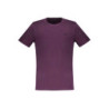 HARMONT & BLAINE MEN'S SHORT SLEEVE T-SHIRT PURPLE