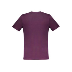 HARMONT & BLAINE MEN'S SHORT SLEEVE T-SHIRT PURPLE